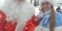 23 декабря прошел парад Дедов Морозов и Снегурочек