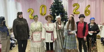 В детском саду прошли рождественские колядки