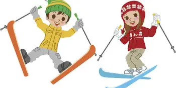 Лыжные прогулки дошколят