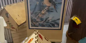 Участие в районном этапе областной экологической акции "Поддержим птиц!"